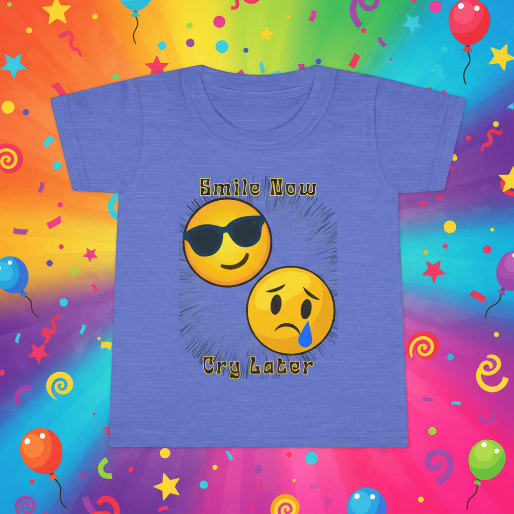 Toddler Smile Now Cry Later Emoji