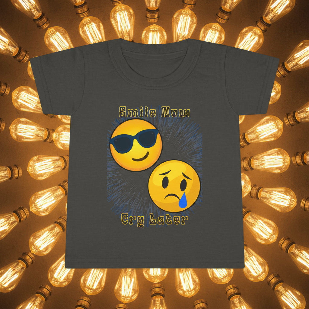 Toddler Smile Now Cry Later Emoji