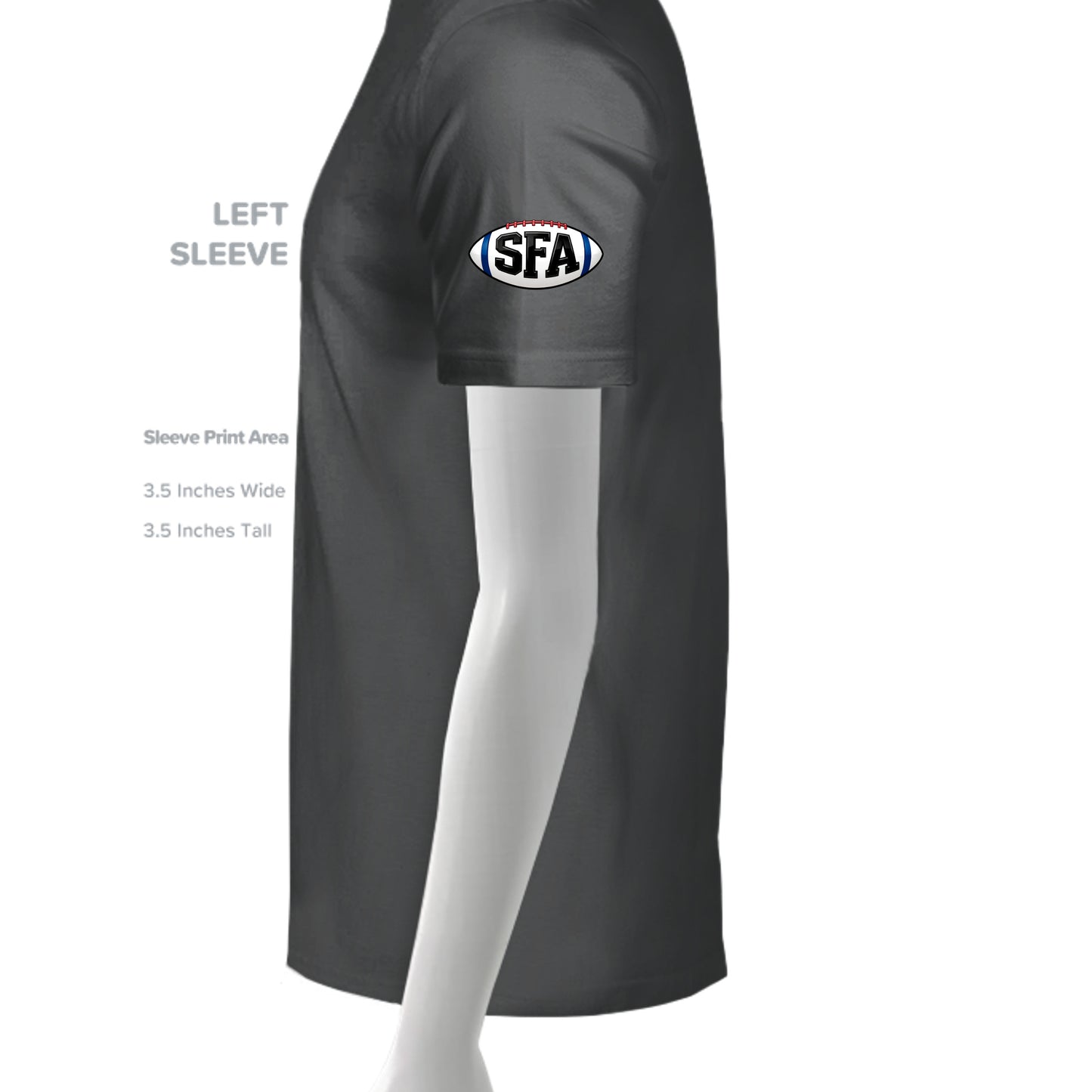 SMOKE GRAY - 5250T - SLEEVE_LEFT