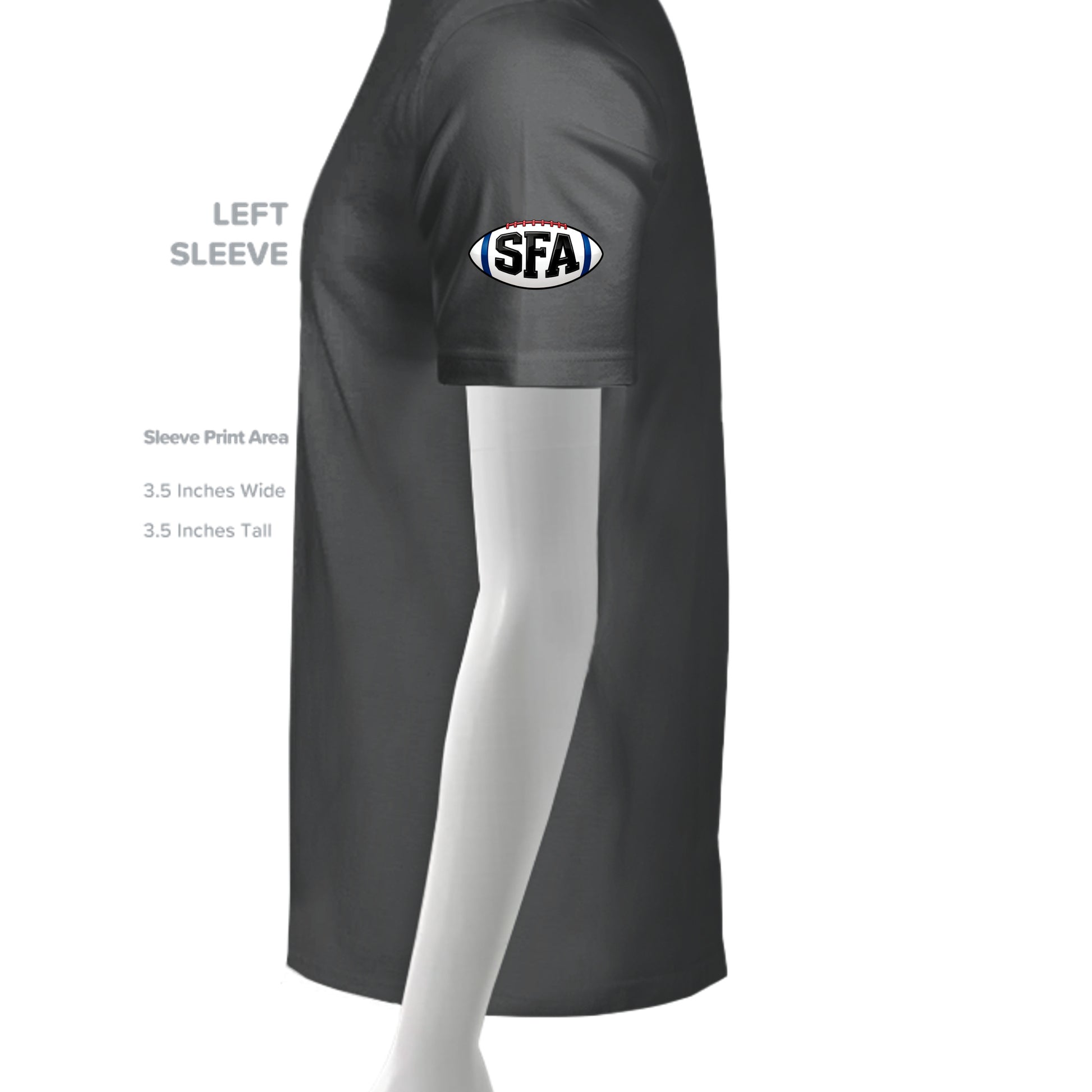 SMOKE GRAY - 5250T - SLEEVE_LEFT